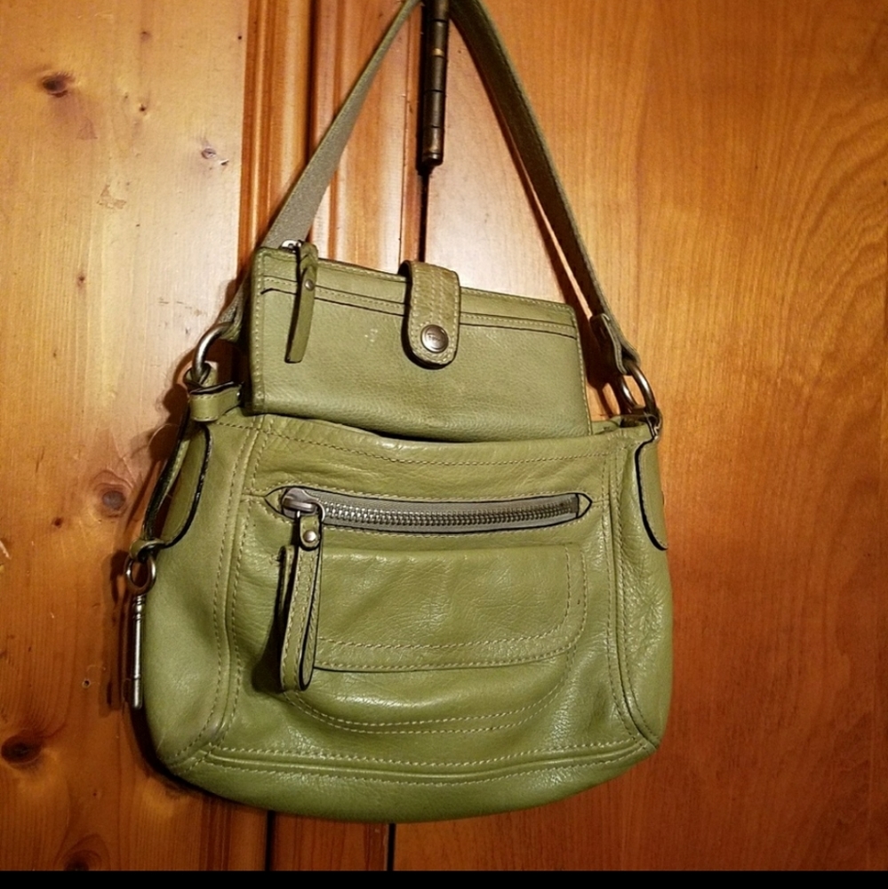 Fossil Bag with matching wallet